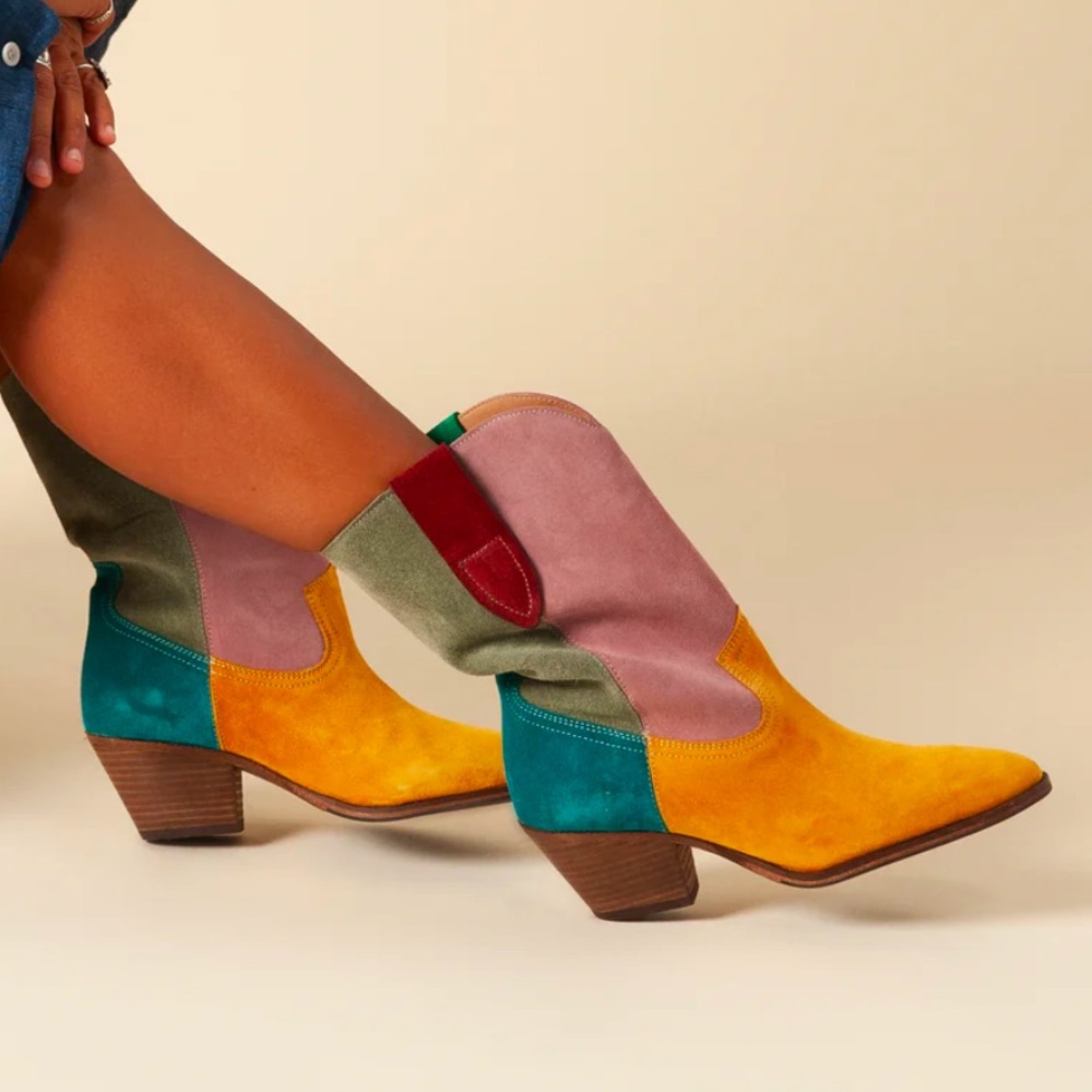 Charlotte Stone Roberta Boots in Casita